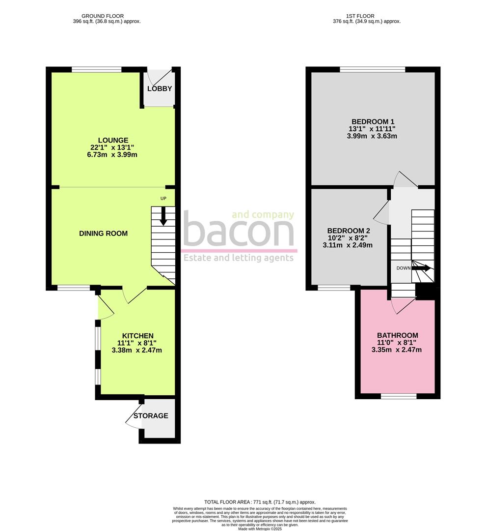 Floor Plan | House - Terraced | Sompting Road, Worthing, BN14 | For Sale